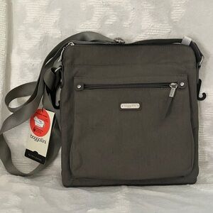 Baggallini Charcoal Messenger Bag